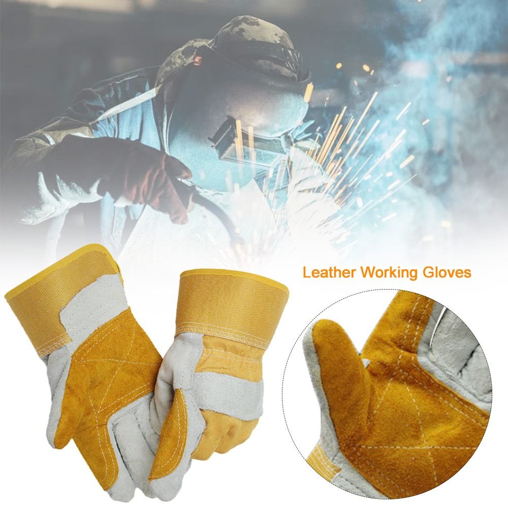 Leatherwork Projects - 단열 소가죽 용접 장갑, 실용적인 내마모성