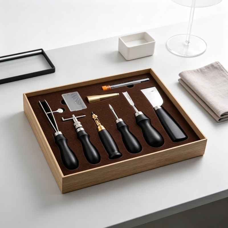Beginner Leatherwork Kit - 완벽한 가죽 수공예 바느질 키트, 전문가용