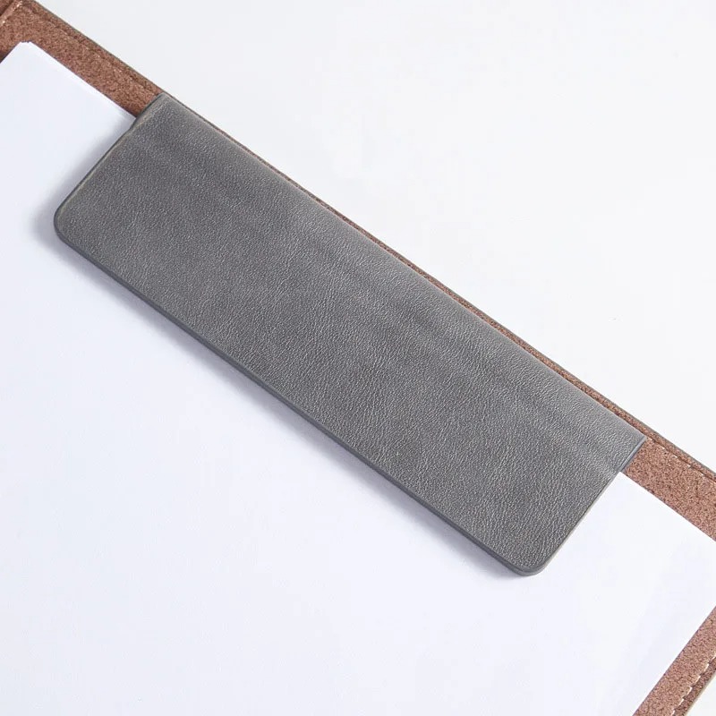 블랙 A4 컨퍼런스 가죽 포트폴리오 폴더 마그네틱 클립 - Leather Work Folder 리뷰 및 가격