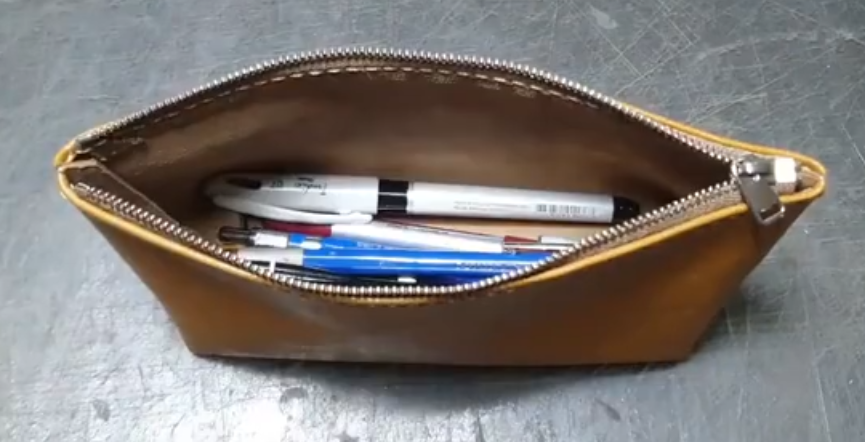 일본 스틸 블레이드 목재 다이 지퍼 백, 가죽 공예 펀 - Leathercraft Japan 리뷰 및 가격