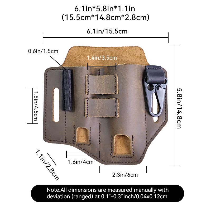 야외 작업 Multitool 홀더 외장 전술 패니 팩, - Leatherwork Knife Sheath 리뷰 및 가격