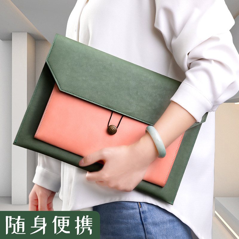 가죽 파일 가방 A4 종이 파일 가방 폴더 가방 정보  - Leather Work Folder 리뷰 및 가격