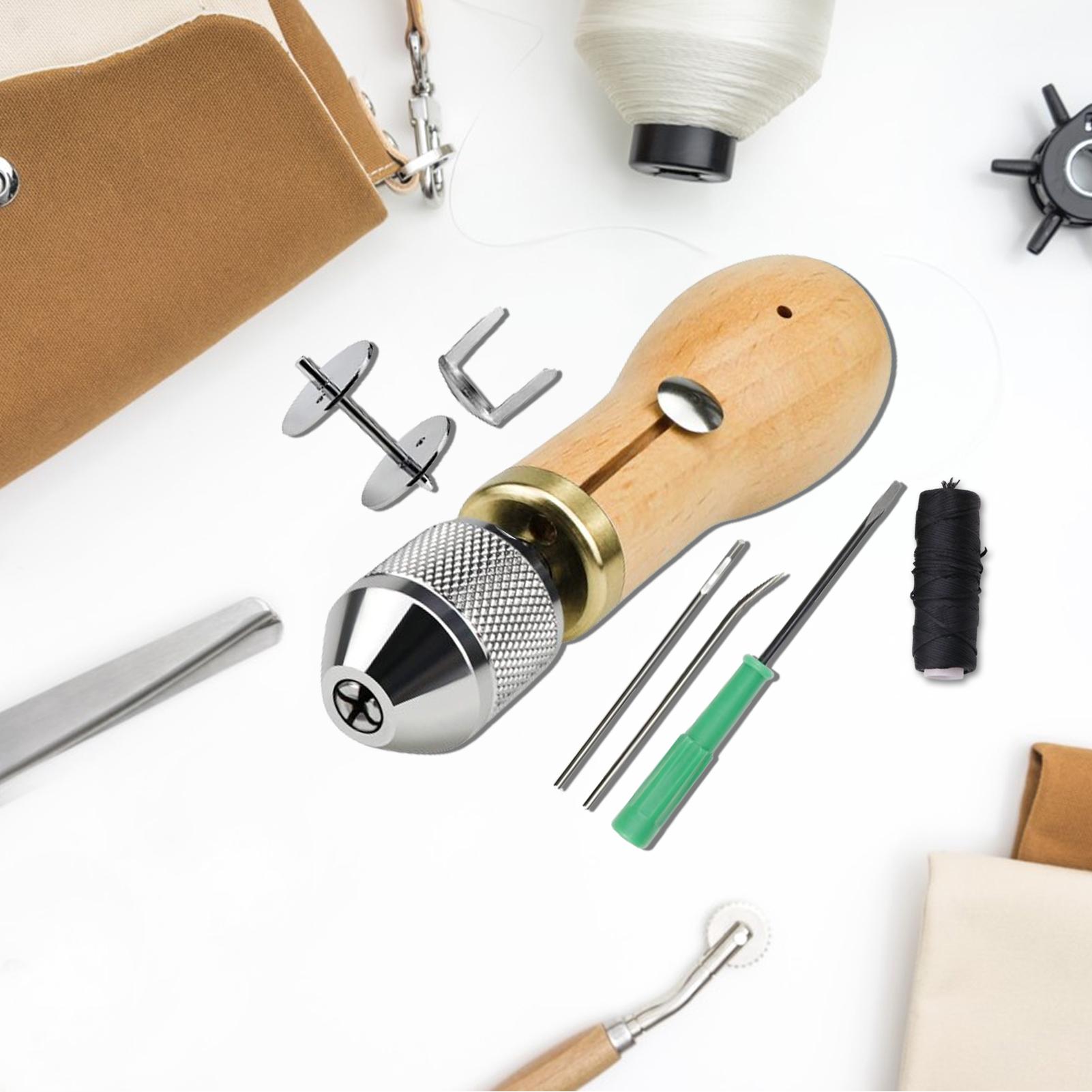 가죽 작업 도구 키트 실내 장식 수리 바늘 용품 초보자 - Beginner Leatherwork Kit 리뷰 및 가격