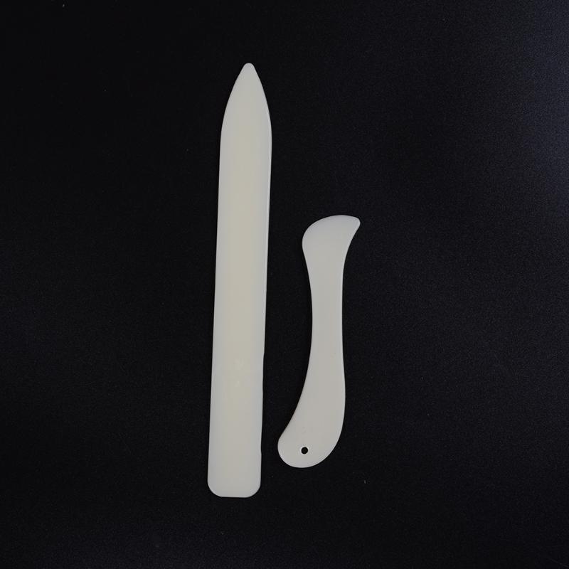 2개입 접이식 크리징 엣지 페이퍼 가죽 작업 도구 본  - Leather Work Folder 리뷰 및 가격