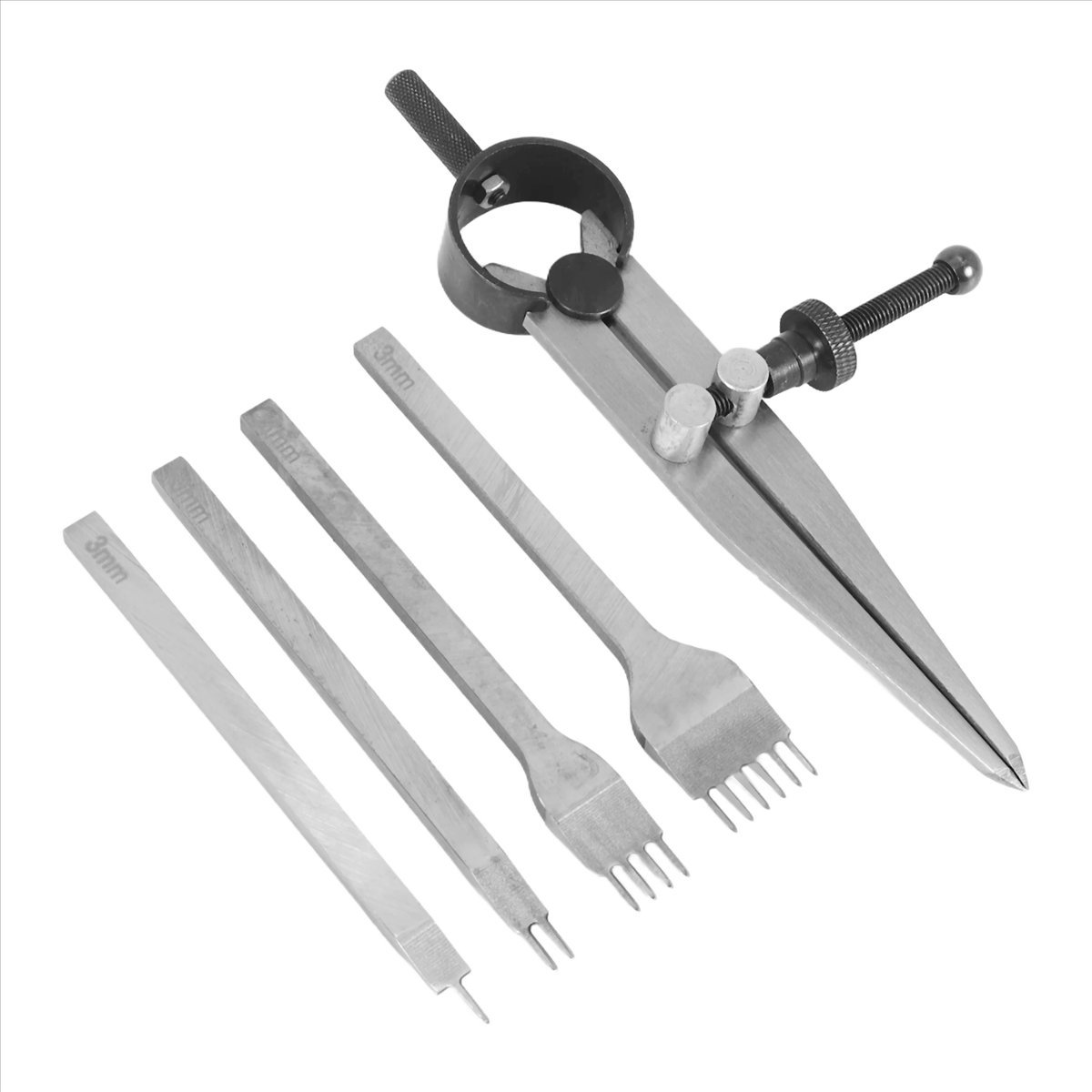 A1750Z 가죽 치즐 세트, 프롱 레이싱 스티칭 치즐 - Wing Divider Stitch 리뷰 및 가격