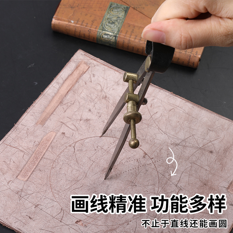 가죽 윙 디바이더, 가죽 공예용 스티칭 그루버 및 엣지 - Wing Divider Stitch 리뷰 및 가격