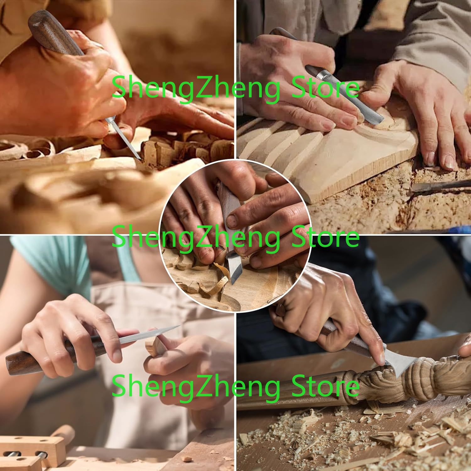 나무 조각 도구 세트 키트 초보자 및 목수 전문가를 위 - Beginner Leatherwork Kit 리뷰 및 가격