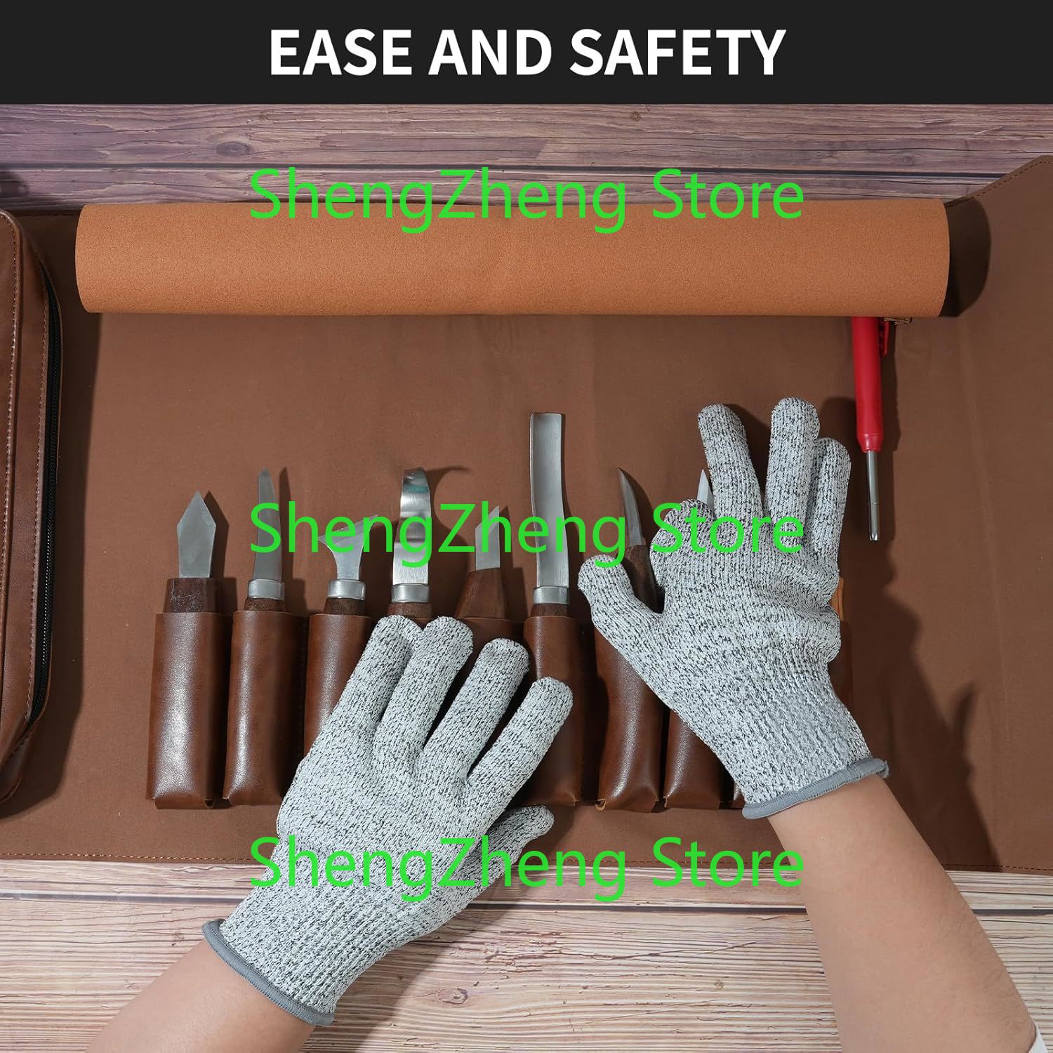 나무 조각 도구 세트 키트 초보자 및 목수 전문가를 위 - Beginner Leatherwork Kit 리뷰 및 가격