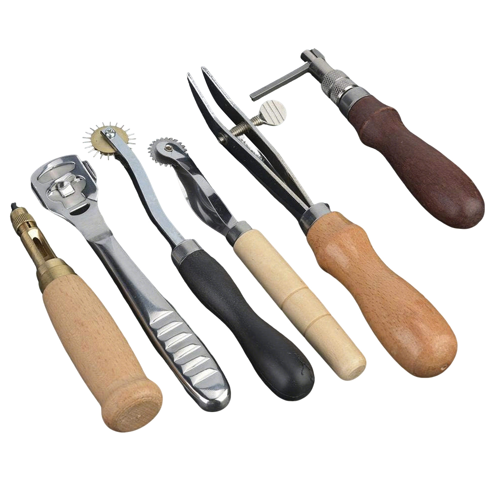 가죽 공예 도구 세트, 19종 가죽 공예 키트 (바느질 - Beginner Leatherwork Kit 리뷰 및 가격