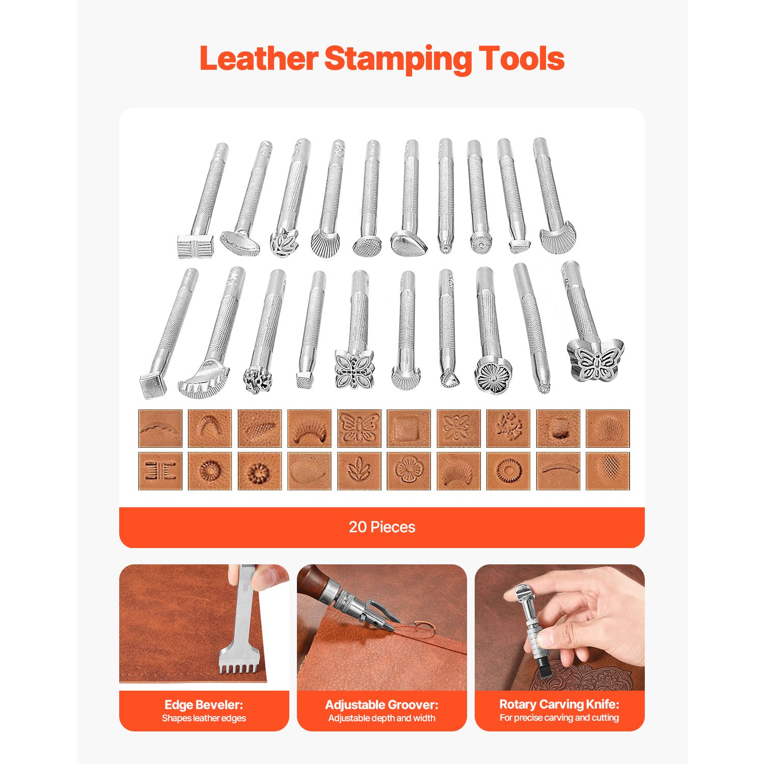 가죽 공예 도구 세트, 92종 가죽 공예 도구(휴대용  - Beginner Leatherwork Kit 리뷰 및 가격