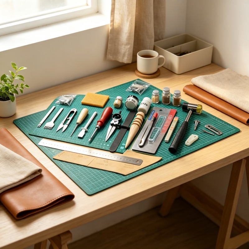 DIY 가죽 공예 스타터 세트, 전문가용 초보자 도구  - Beginner Leatherwork Kit 리뷰 및 가격